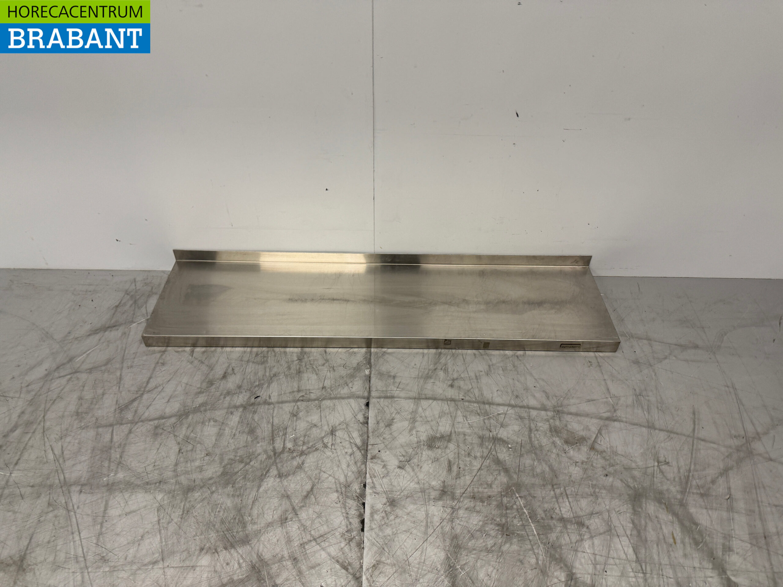 Stainless steel Wall Shelf 120 x 30 cm Catering