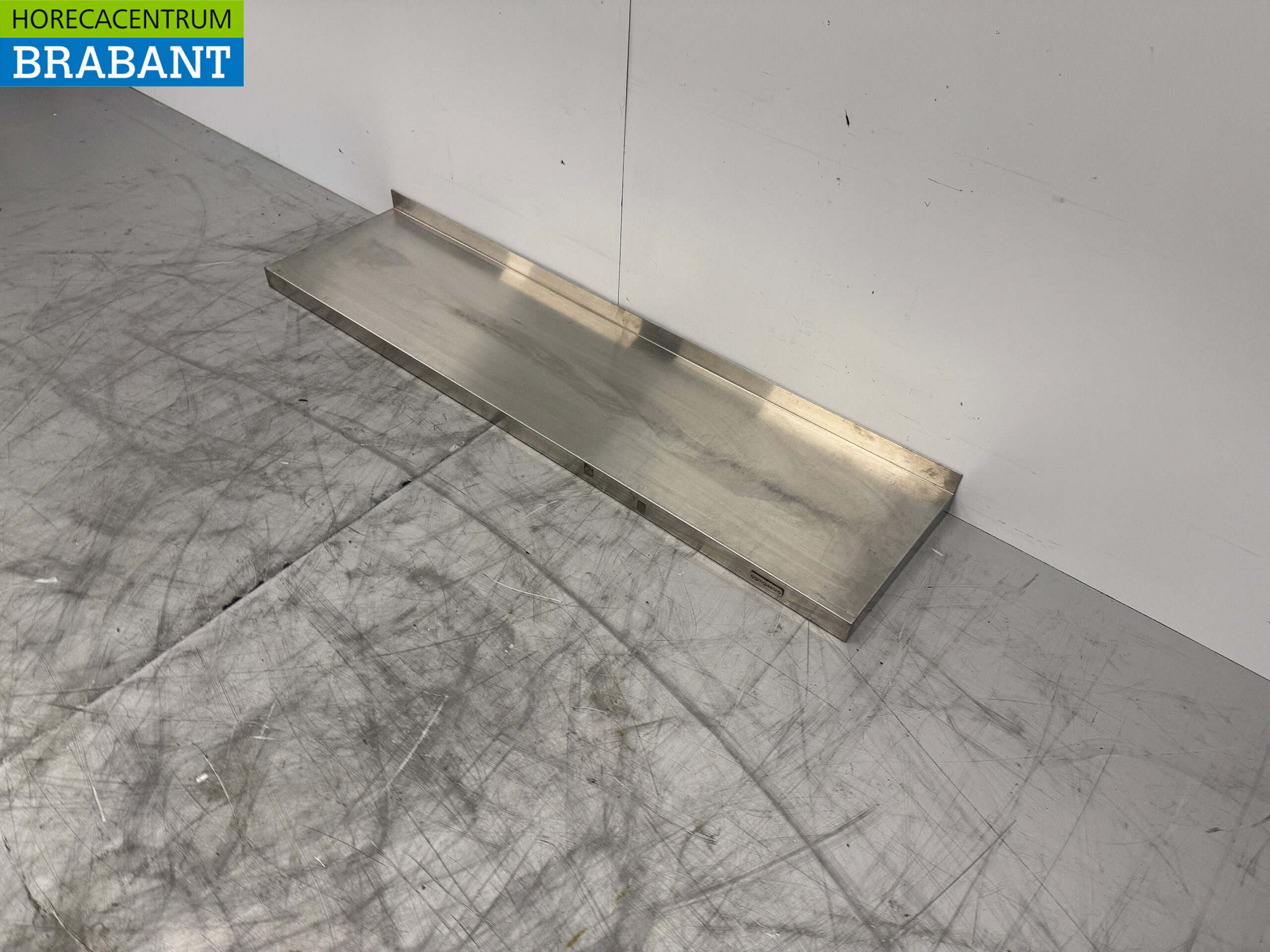Stainless steel Wall Shelf 120 x 30 cm Catering - Image 2