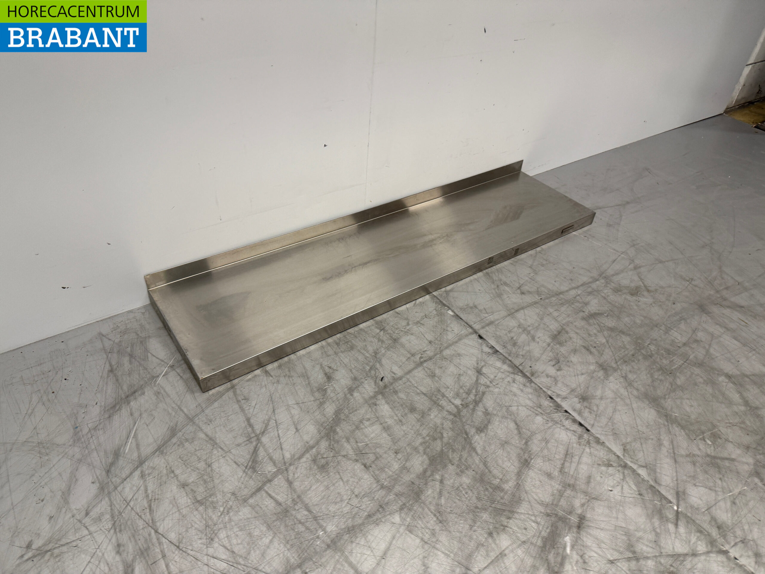 Stainless steel Wall Shelf 120 x 30 cm Catering - Image 3