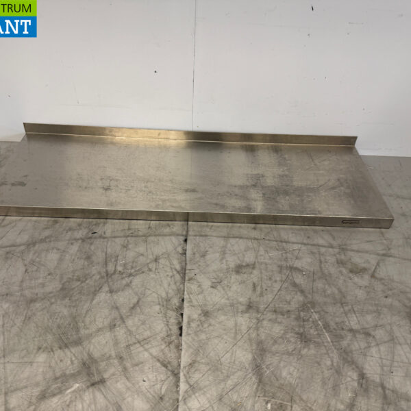 Stainless steel Wall Shelf 120 x 40 cm Catering