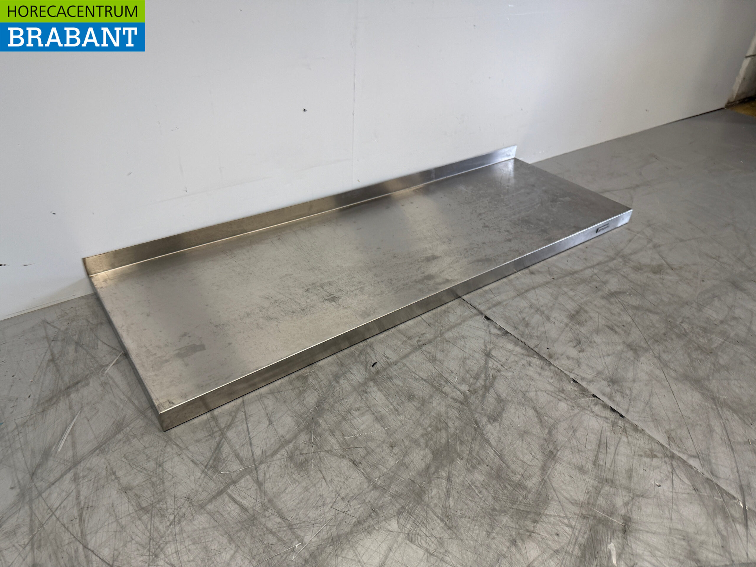Stainless steel Wall Shelf 120 x 40 cm Catering - Image 3