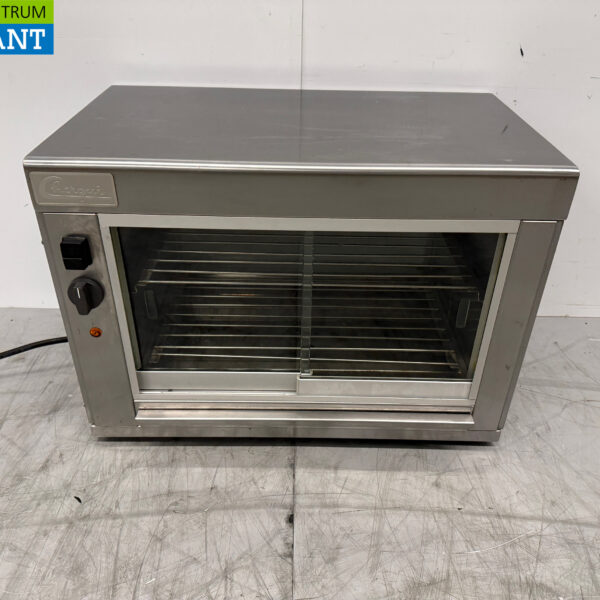 Stainless steel Chergui Hot Display Case 60 cm 230V Catering