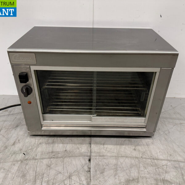 Stainless steel Chergui Hot Display Case 60 cm 230V Catering