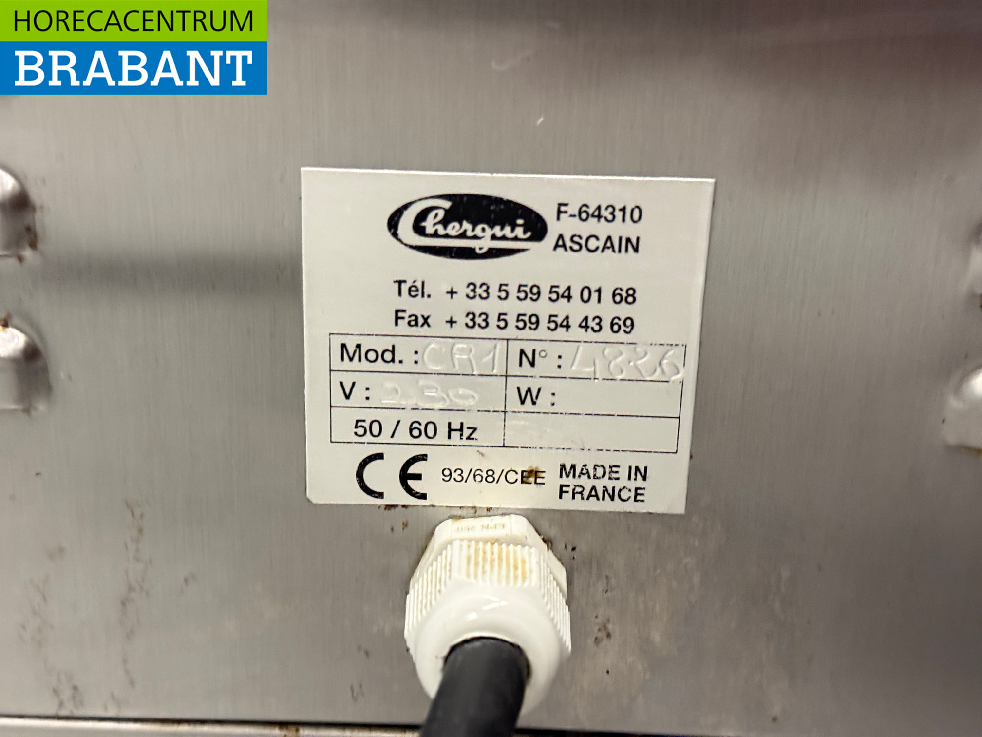 Stainless steel Chergui Hot Display Case 60 cm 230V Catering - Image 5