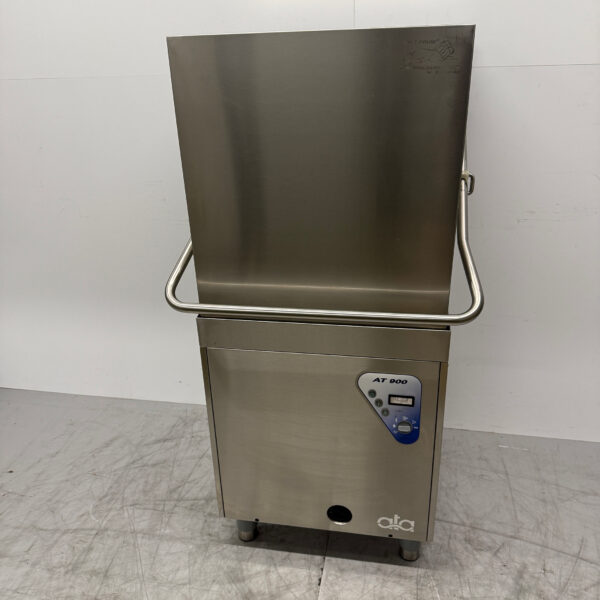 Stainless steel ATA Sliding dishwasher with drain pump 400V Catering
