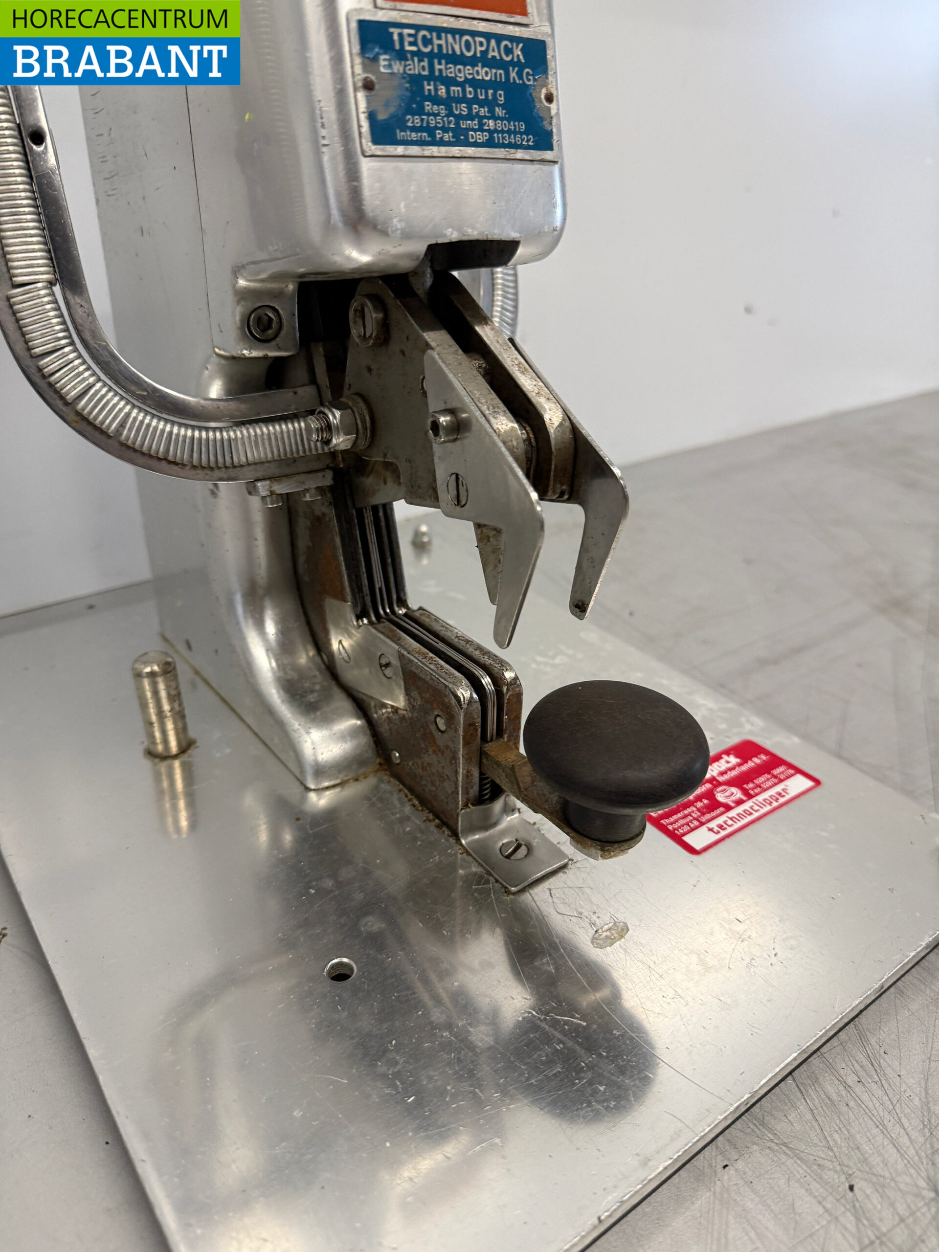 Stainless steel Tipper Manual sausage clipper clipper incl. clips Catering Butchery - Image 4