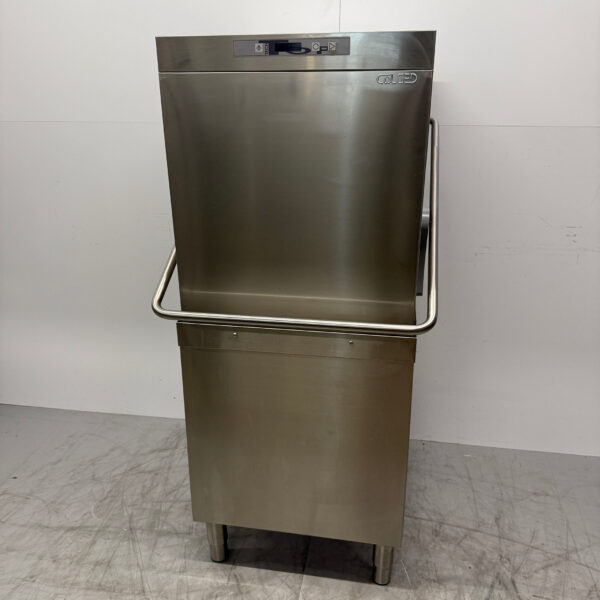 Stainless steel Colged Sliding dishwasher with drain pump 400V Catering