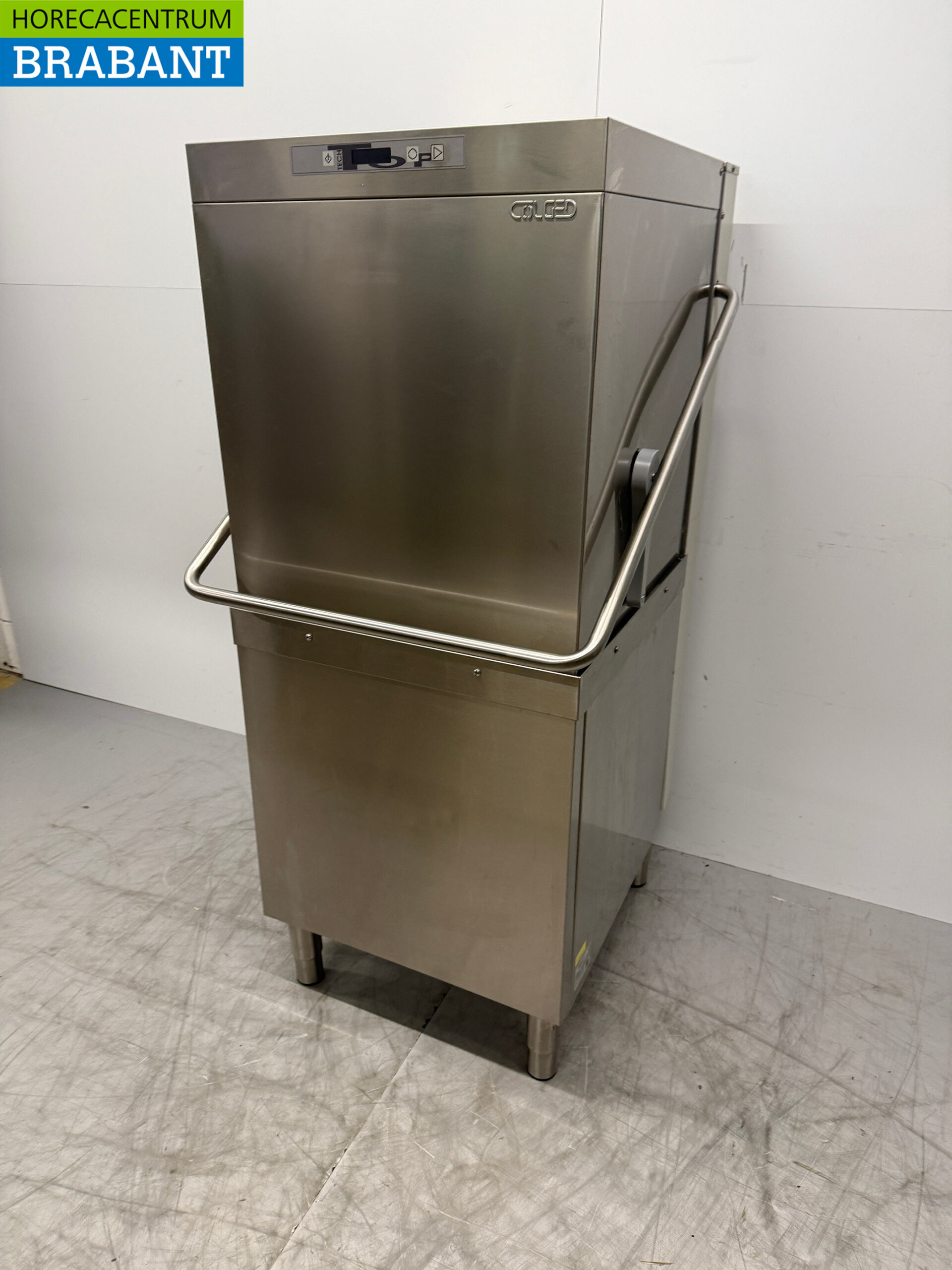 Stainless steel Colged Sliding dishwasher with drain pump 400V Catering - Image 2