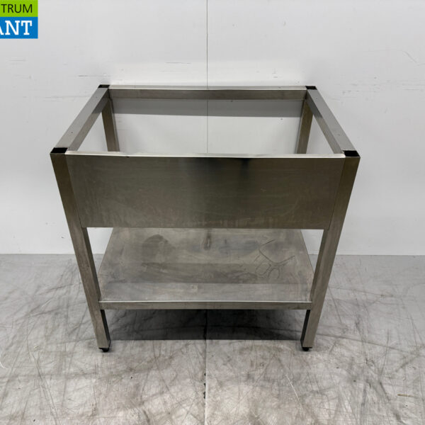 Stainless steel Base with undercarriage 83 x 58.5 x 87 cm Catering