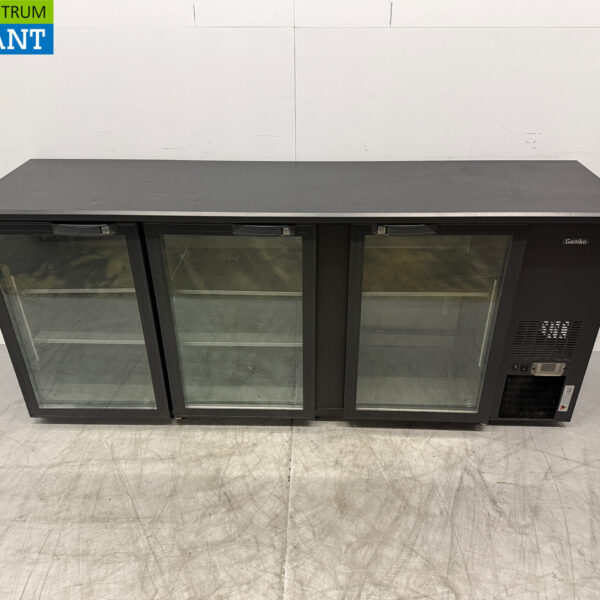 Gamko Bar Cooler 3 Glass Folding Doors 200 cm 230V Catering