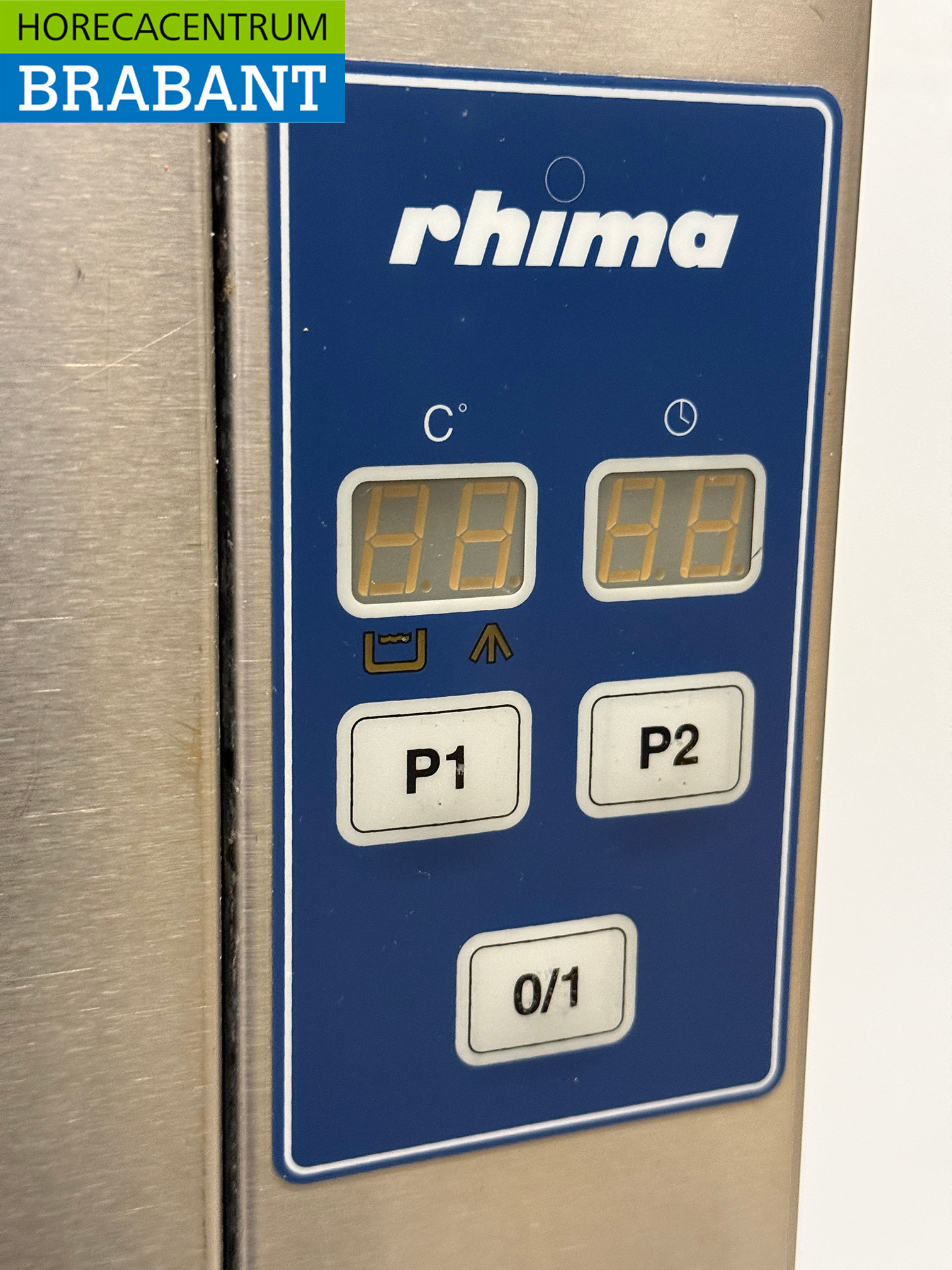 Stainless steel Rhima WD6 WD-6E Sliding dishwasher 400V Catering - Image 6