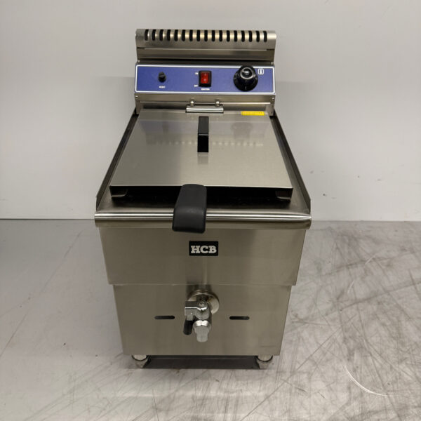 HCB stainless steel deep fryer fryer 14 liters PROPAAN GAS Catering