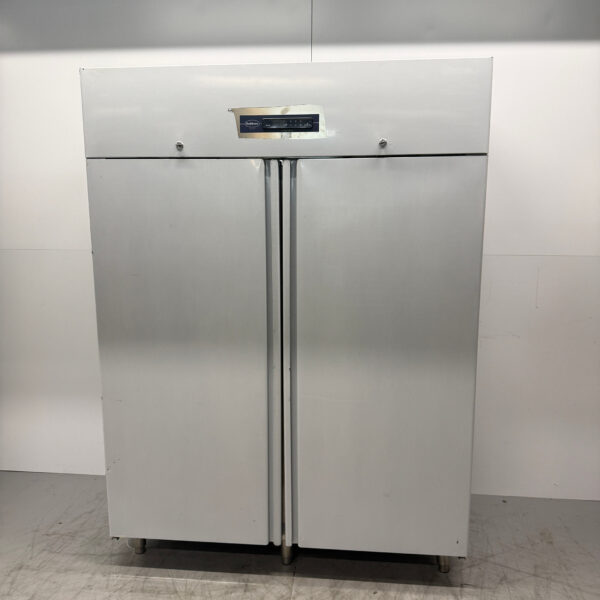 Stainless steel Rubbens Double Door Freezer 1120 liters 230V Horeca
