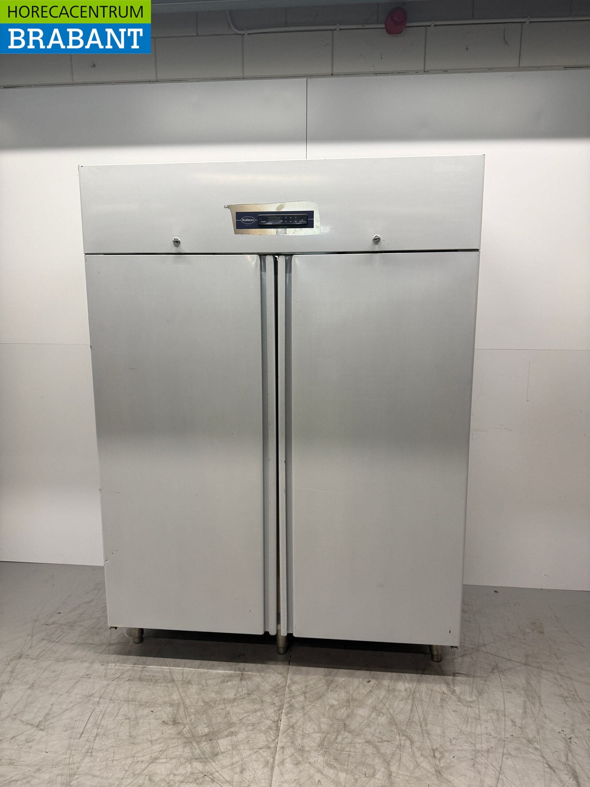 Stainless steel Rubbens Double Door Freezer 1120 liters 230V Horeca