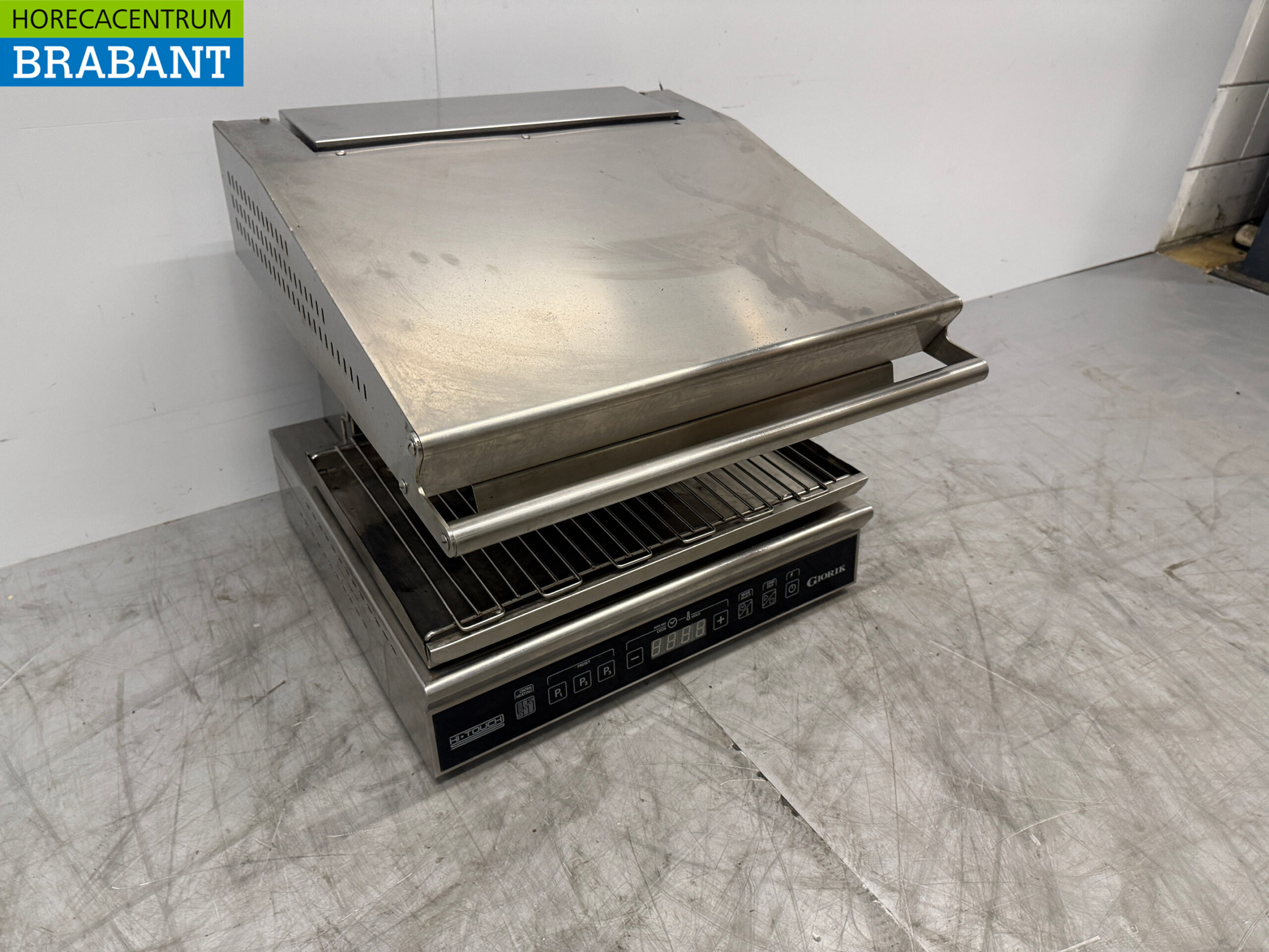 Stainless steel Giorik Hi Touch Salamander Grill 400V Catering - Image 3