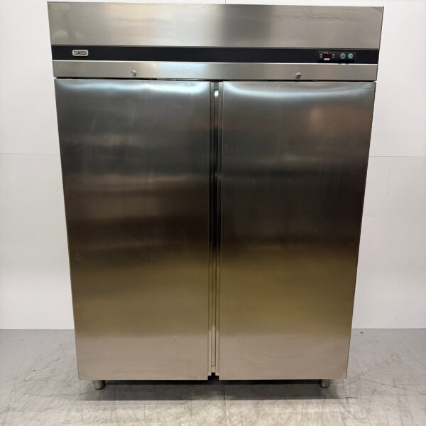 Stainless steel Zanussi Double door Refrigerator 1300 liters 230V Catering