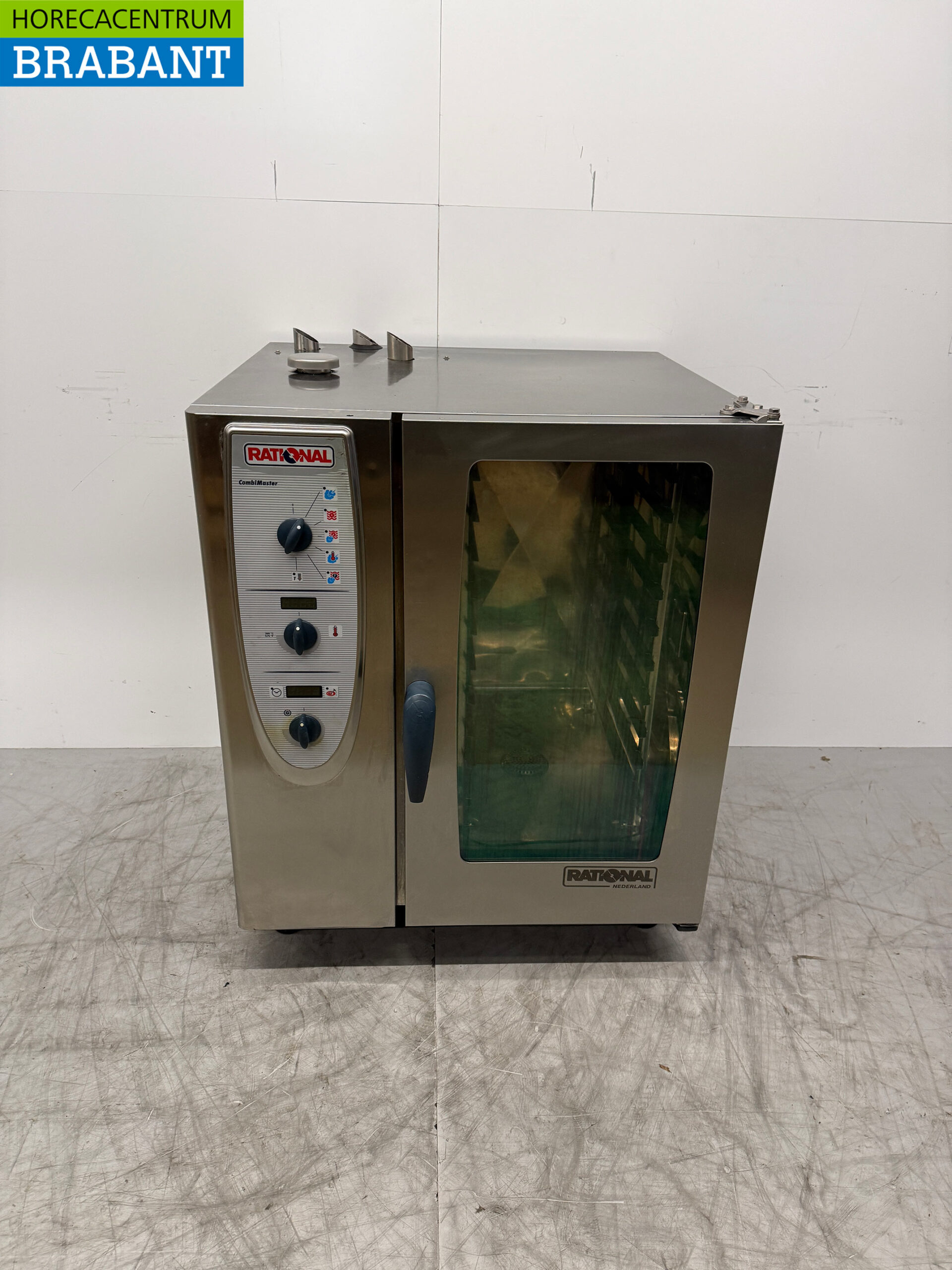 Stainless steel Rational CombiMaster Combisteamer 10 x 1/1 GN GAS Horeca