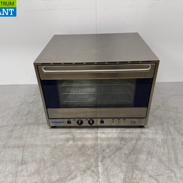 Stainless steel Euromax Hot air oven with moisture injection 4x 60x40 or 1/1GN 400V Horeca