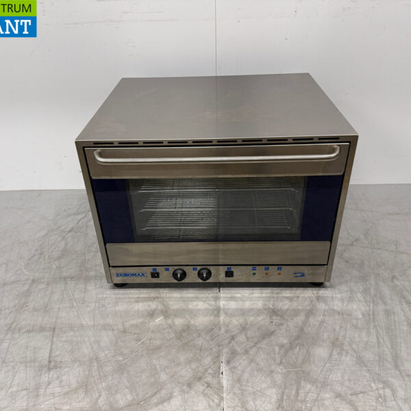 Stainless steel Euromax Hot air oven with moisture injection 4x 60x40 or 1/1GN 400V Horeca