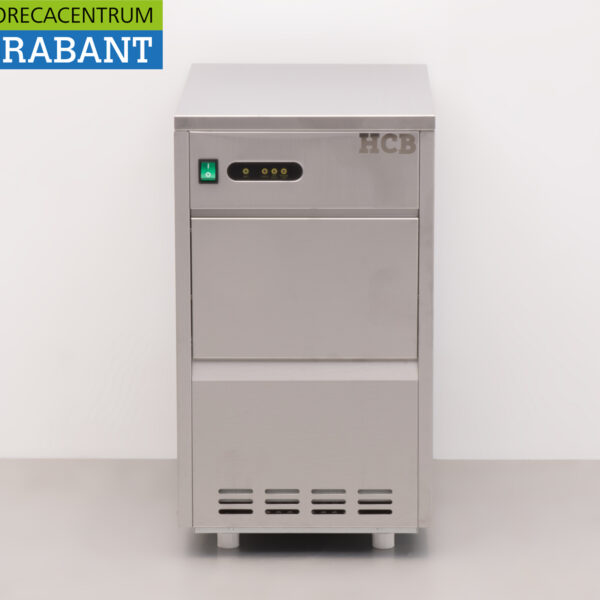 HCB stainless steel ice cube machine ice cube machine 24 kg p/d Bunker capacity 5 kg 230V Horeca