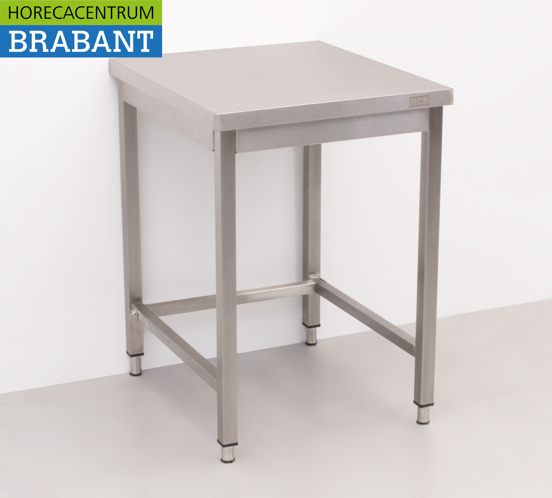 HCB Stainless Steel Work Table Basic-line 60 x 70 x 85 cm Catering - Image 3