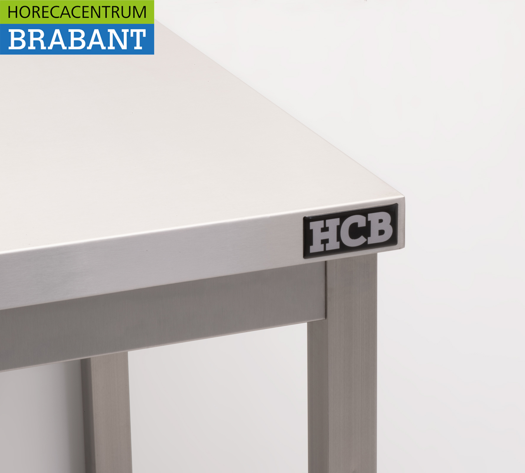 HCB Stainless Steel Work Table Premium-line 150 x 70 x 85 cm Catering - Image 4