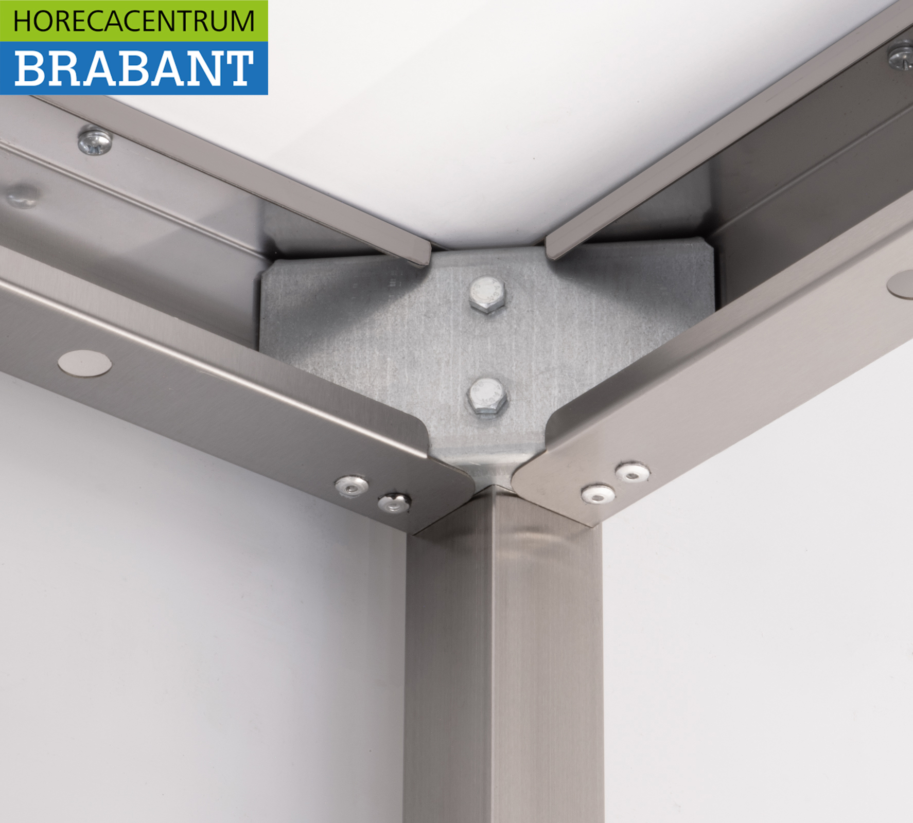 HCB Stainless Steel Work Table Premium-line 150 x 70 x 85 cm Catering - Image 7