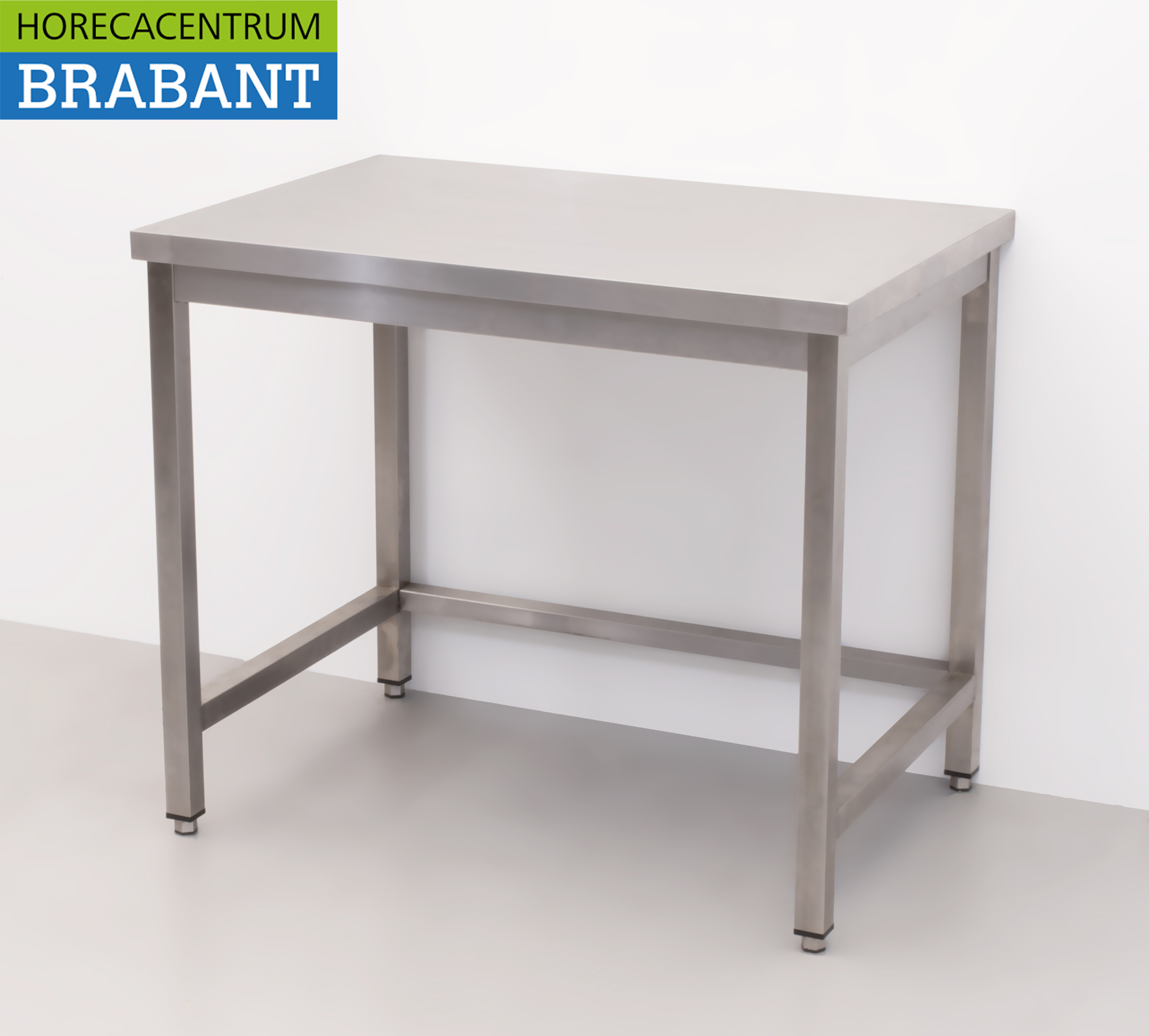 HCB Stainless Steel Work Table Premium-line 100 x 70 x 85 cm Catering - Image 2