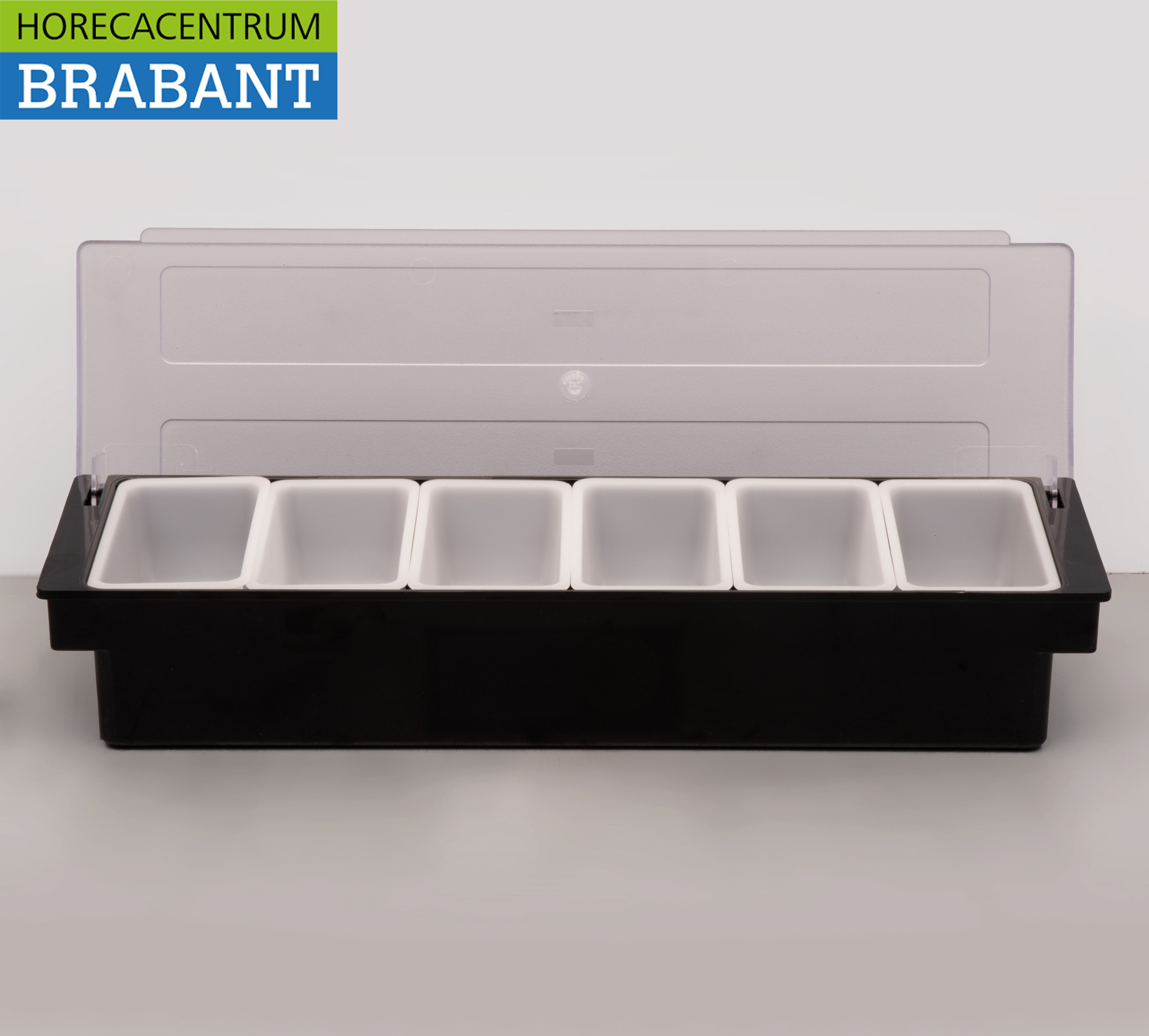 HCB Ingredient Holder Ingredient Tray Garnish Unit with 6 trays 49.5 cm Horeca - Image 4