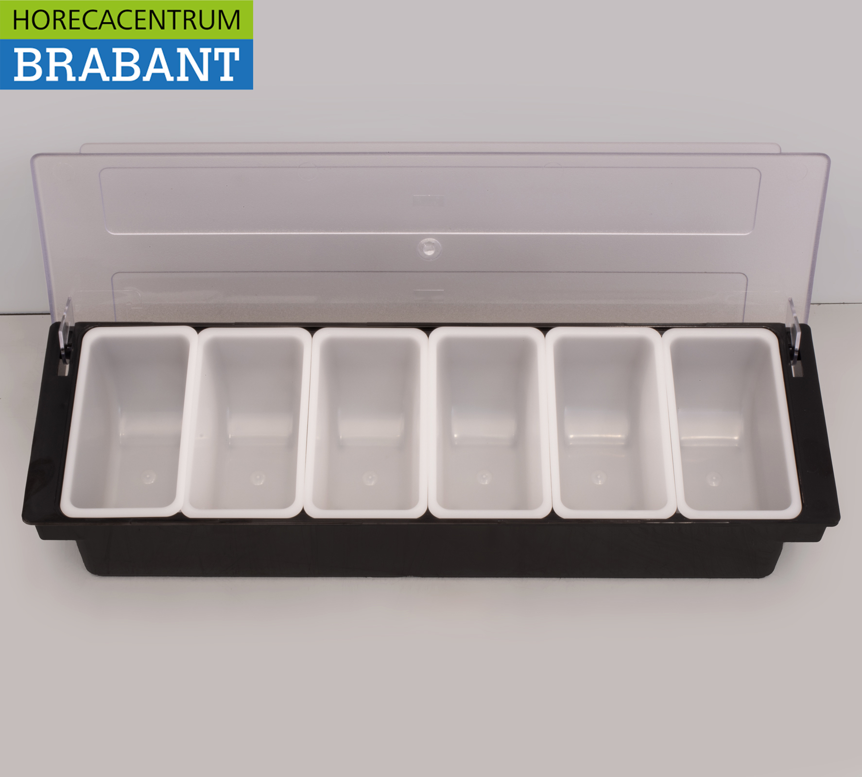 HCB Ingredient Holder Ingredient Tray Garnish Unit with 6 trays 49.5 cm Horeca - Image 5