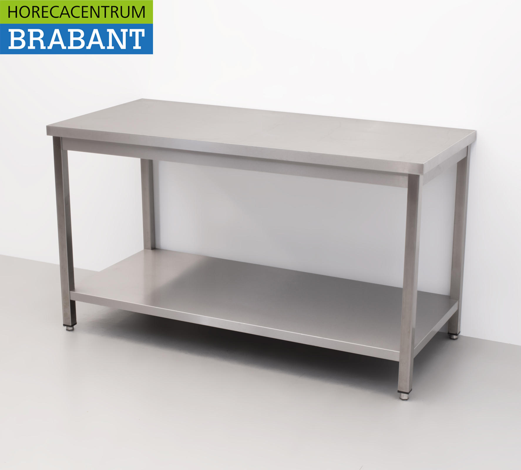 HCB Stainless Steel Work Table Premium-line 150 x 70 x 85 cm Catering - Image 2