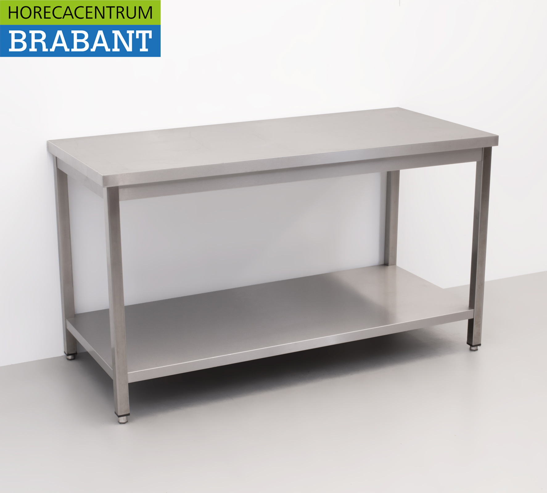 HCB Stainless Steel Work Table Premium-line 150 x 70 x 85 cm Catering - Image 3