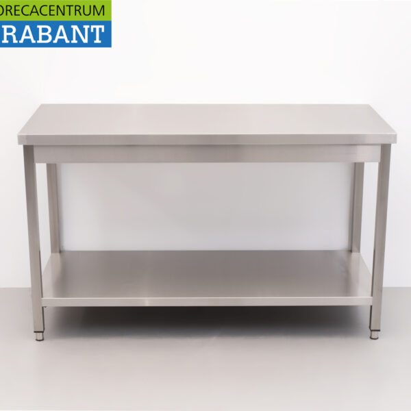 HCB Stainless Steel Work Table Basic-line 140 x 60 x 85 cm Catering