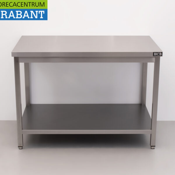 HCB Stainless Steel Worktable Premium-line 120 x 70 x 85 cm Catering