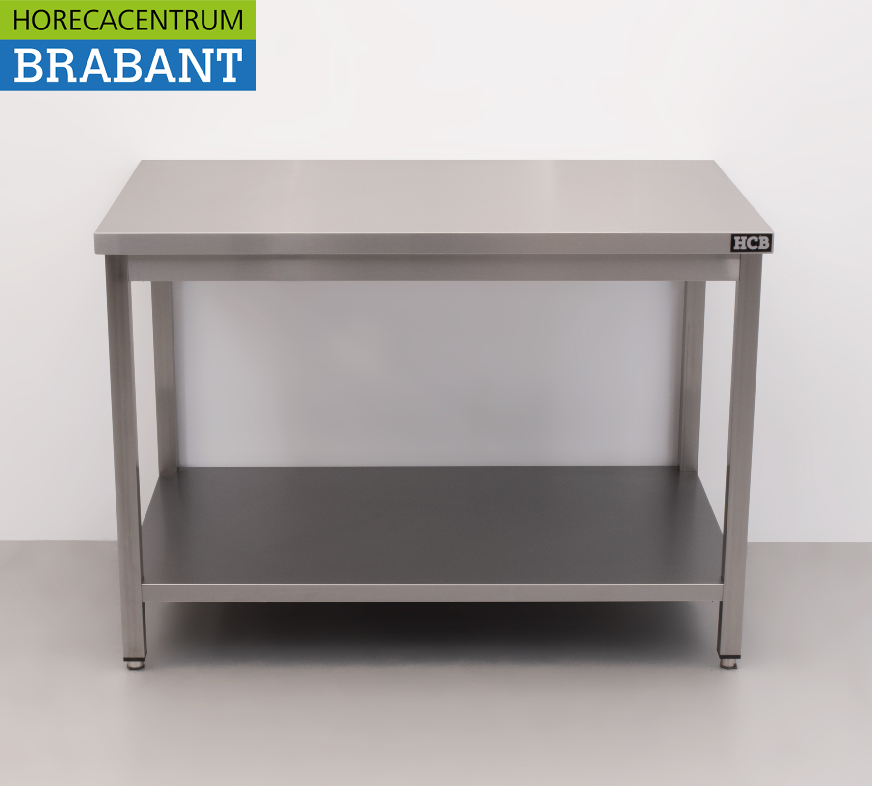 HCB Stainless Steel Worktable Premium-line 120 x 70 x 85 cm Catering