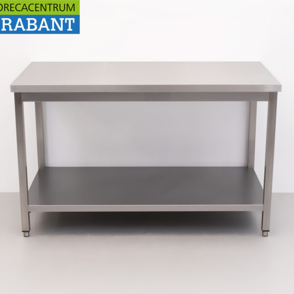 HCB stainless steel Worktable Premium-line 140 x 70 x 85 cm Catering