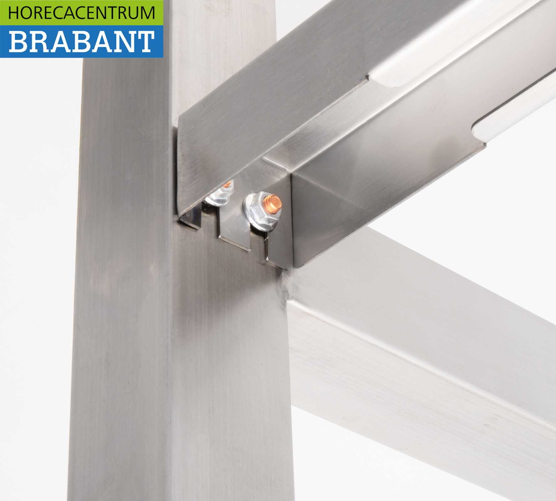 HCB stainless steel Worktable Premium-line 140 x 60 x 85 cm Catering - Image 8