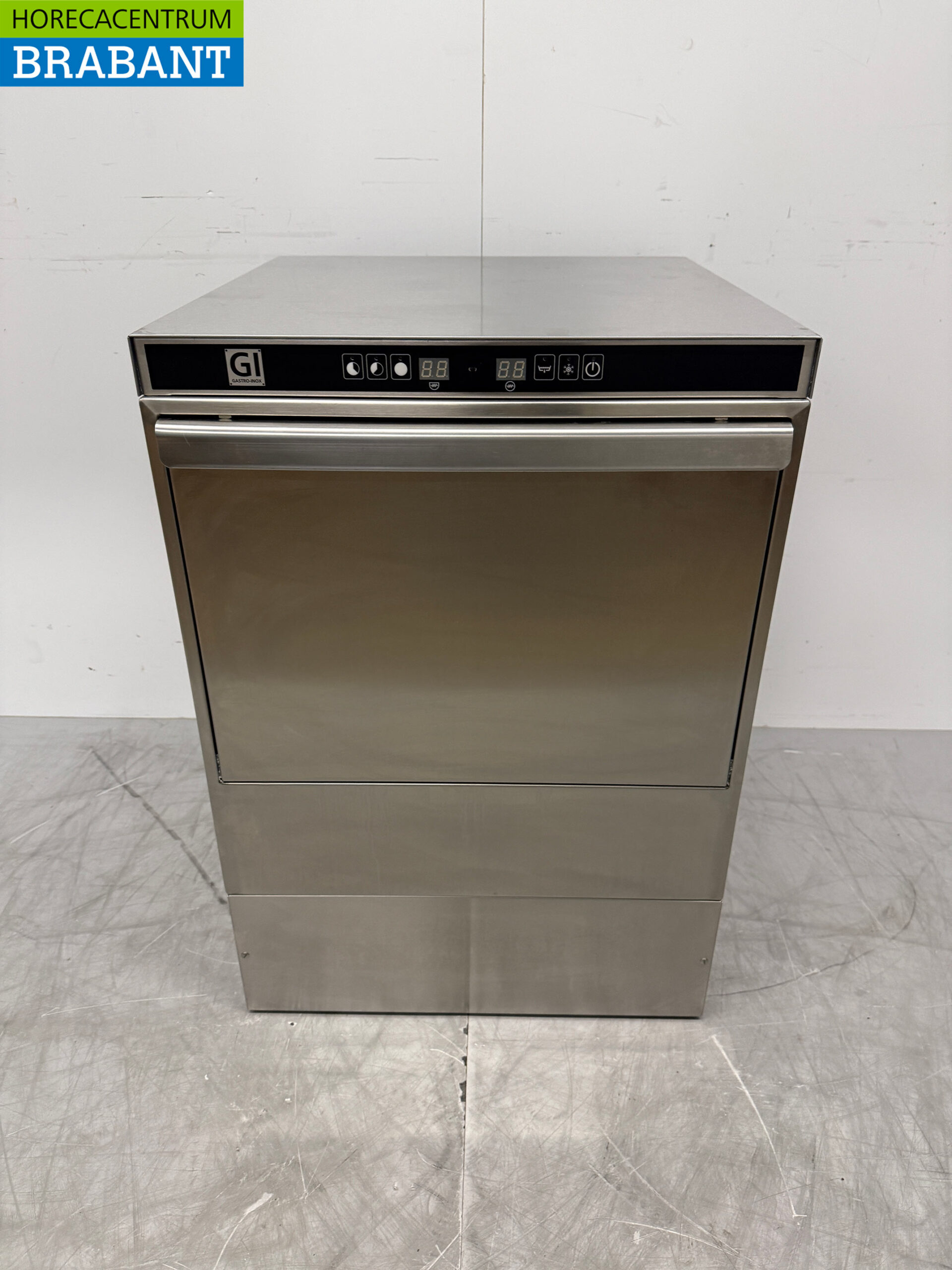 Stainless steel Gastro-Inox Dishwasher with drain pump 400V Catering