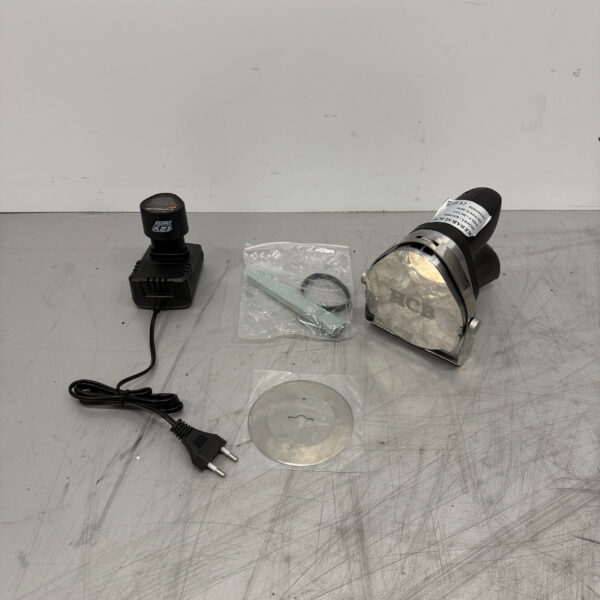 Stainless Steel Cordless Doner Knife Kebab Cutter Cap. 60 kg/day 1 Battery Catering