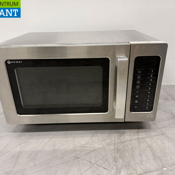 Stainless steel Hendi Microwave 1000 watts 230V Catering