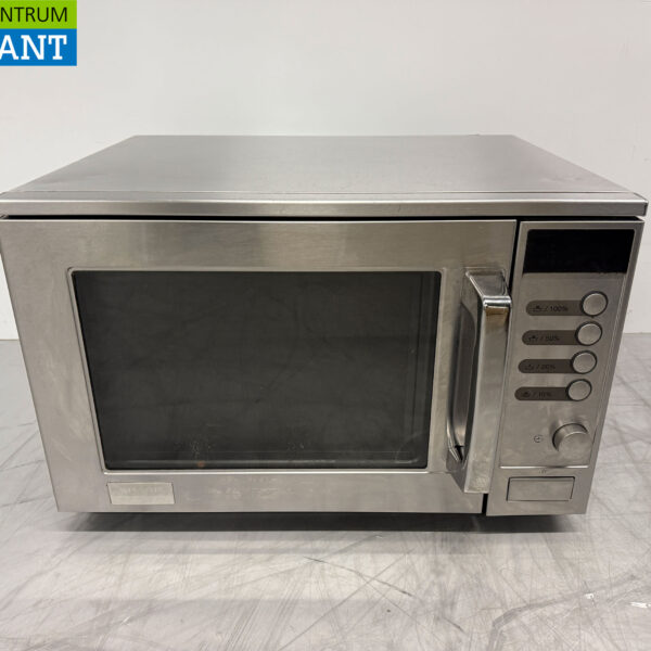 Stainless steel Sharp R-25AM Microwave 2100 Watt 230V Catering
