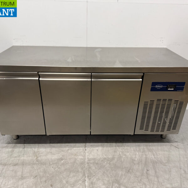 Stainless steel Rubbens Refrigerated Workbench 3 Doors 175,5 cm 230V Horeca