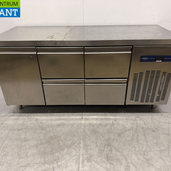 Stainless steel Rubbens Refrigerated Workbench 3 Doors 175,5 cm 230V Horeca (kopie)