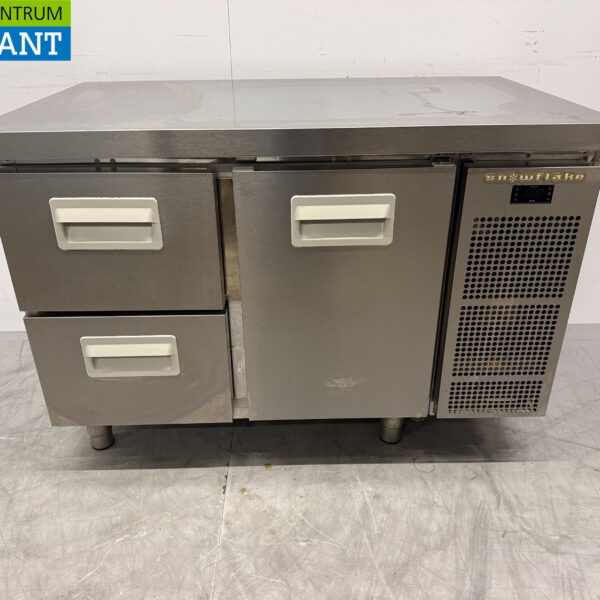 Stainless steel Gram Refrigerated Workbench 2 Doors 120 cm 230V Catering (kopie)