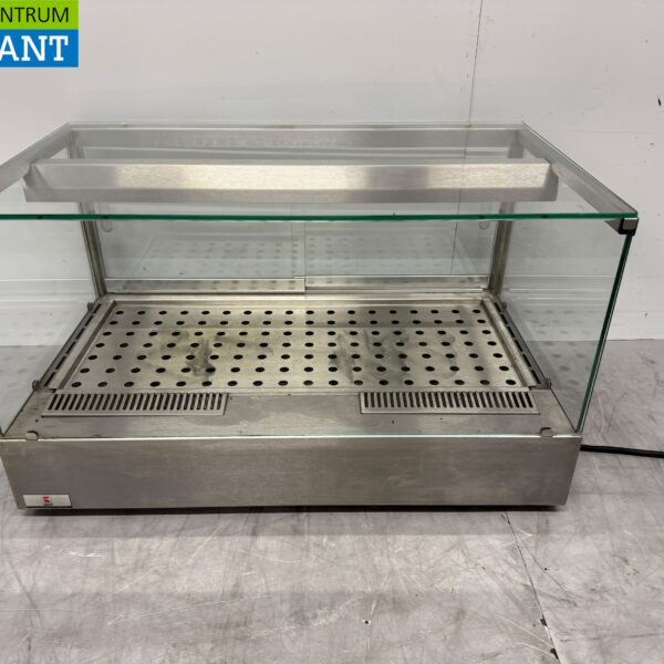 Stainless steel Ubert Hot Display Case Hot Display Case 80 cm 230V Horeca