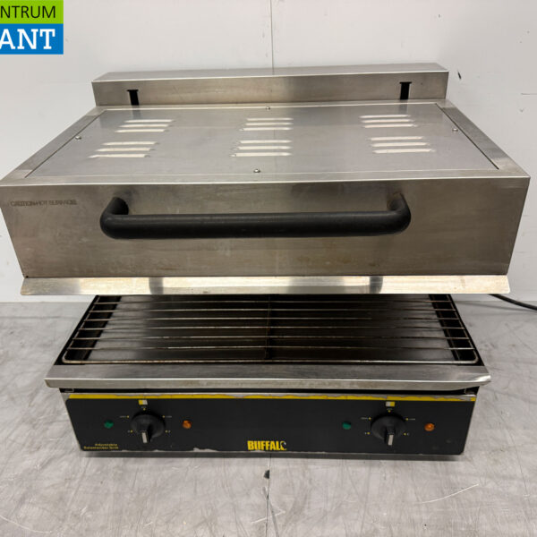 Stainless steel Buffalo Salamander Grill 60 cm 230V Catering