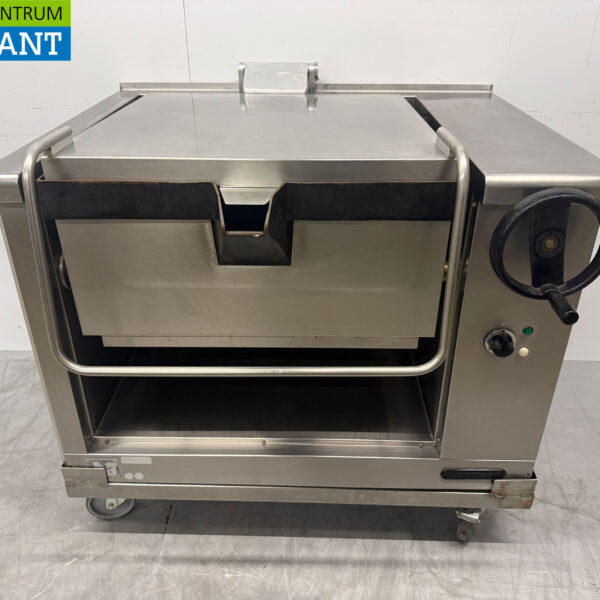 Stainless steel Kuppersbusch tilting roasting pan 60 liters 110 cm 400V Horeca