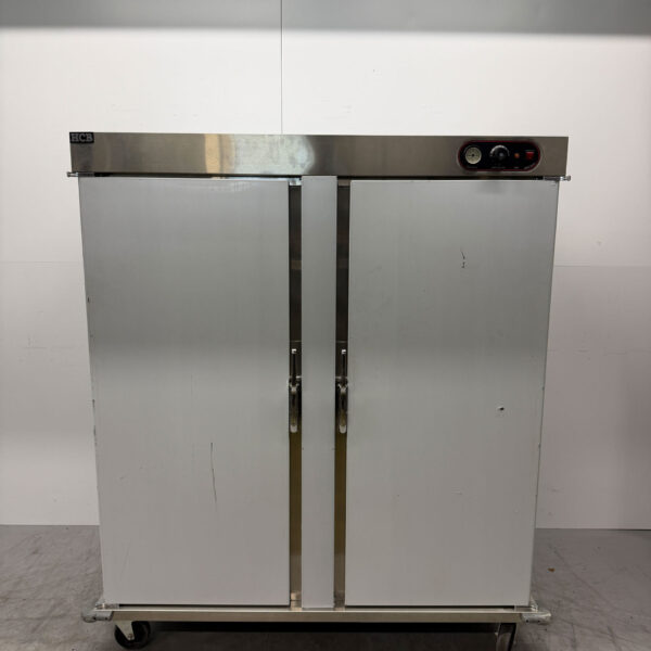 Stainless steel Banquet trolley Hot cupboard 2 doors 22 x 2/1 GN 230V Catering