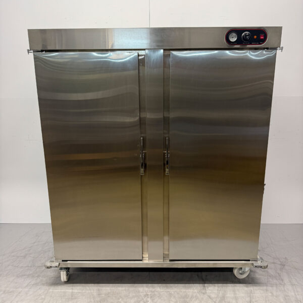 Stainless steel Banquet trolley Hot cupboard 2 doors 22 x 2/1 GN 230V Catering
