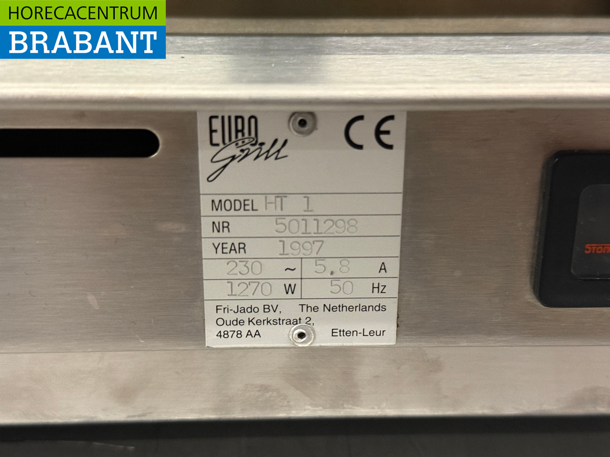 Euro-Grill HT-1 Warming Display Case 58 cm 230V Horeca - Image 6